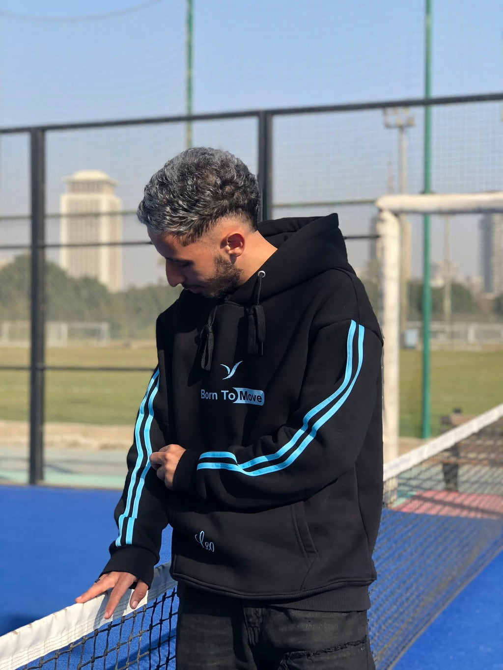 Bule Hoodie Leo Move