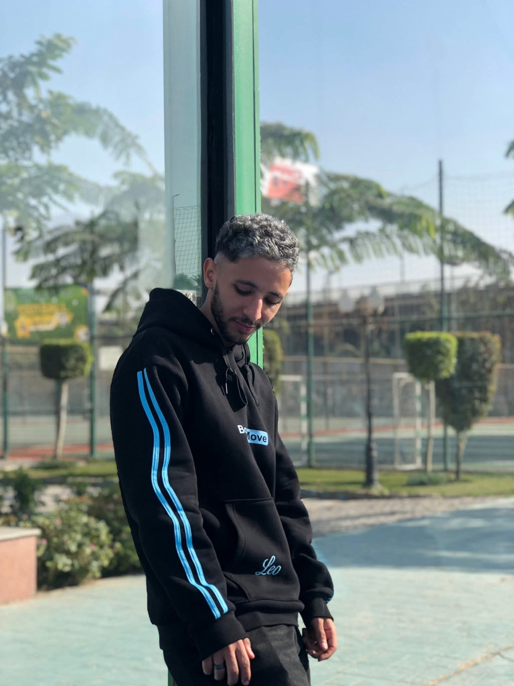 Bule Hoodie Leo Move