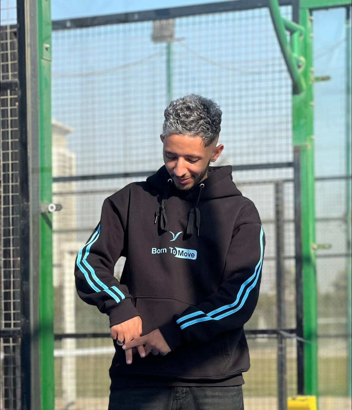 Bule Hoodie Leo Move