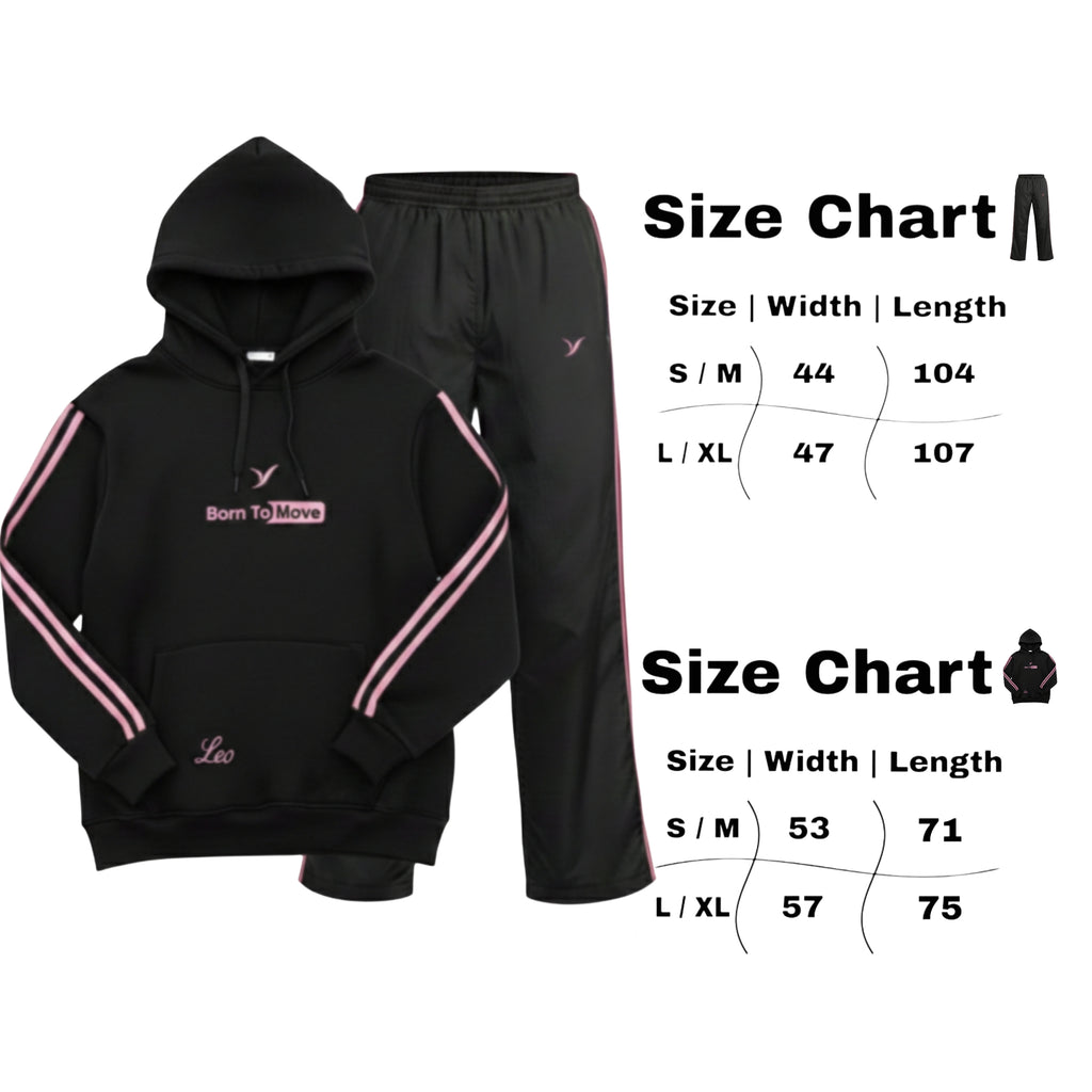 Black and Pant Suit Leo Move