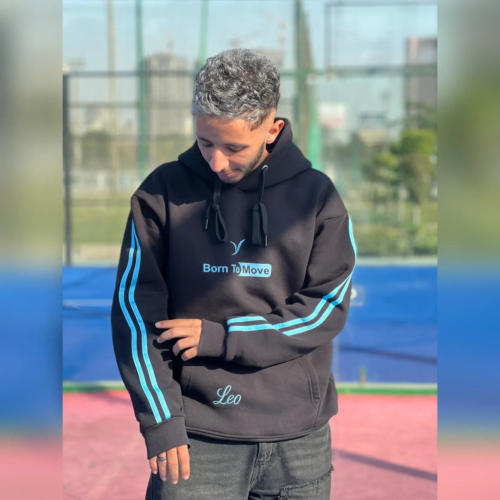 Bule Hoodie Leo Move